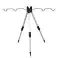 thumbnail image 4 of LOVIVER Fishing Rod Holder, Tripod Stand, Foldable Rod Holder, Rod Accessories, Aluminum Unfold 60cm, 4 of 8
