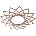 thumbnail image 2 of 28"OD x 10 3/4"ID x 3/8"T Eleanor Wood Fretwork Pierced Ceiling Medallion, Wood (Paint Grade), 2 of 3