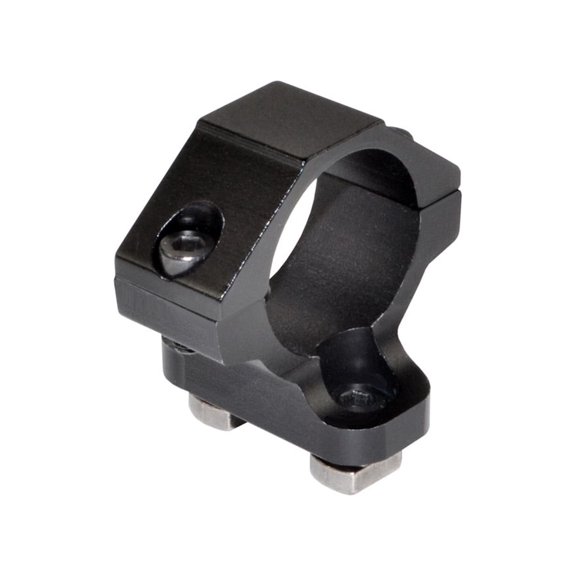 Presma 1" M-LOK Low Profile Ring Accessory Mount, MLOK 1 inch diameter / 25mm, Aluminum, Black, 1pc
