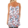 thumbnail image 3 of Camiseta informal plisada con estampado Irregular y versátil de verano para mujer Pompotops  lopia987903, 3 of 7