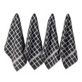 thumbnail image 1 of Design Imports CAMZ12865 DII Mineral Gray Solid Windowpane Terry Dishtowel 4 Piece, 1 of 4
