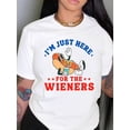 thumbnail image 1 of Casual Short Sleeve Graphic Print Crew Neck T-Shirt for Spring & Summer, Women's Got Dog Clothing, 1 of 7