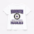 thumbnail image 5 of Women's Gameday Couture White Washington Huskies All-Time Classic Oversized Flowy T-Shirt, 5 of 5