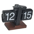 thumbnail image 1 of Flip Desk Clock, Retro Flip Desk Clock Mechanical Retro Design, 12 Hours Auto Flip Desk Digital Display,Battery Powered Flip Down Clock for Home Office Decor, 1 of 7