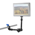 thumbnail image 3 of Adjustable Articulating Friction Arm with 15mm Rod Clamp Mount for Field Monitor LED Light Flash Microphone Camera Cage Rig, 3 of 5