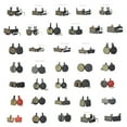 thumbnail image 4 of facefd Bike Brake Pads Sturdy Disc Parts Replacement Components Bicycles Fittings Bike Replace Part Semi-Metallic Cycling Braking Pad Type 28, 4 of 6