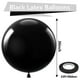 thumbnail image 2 of Globos de látex Giant Balloons Bezente negros de 36 pulgadas, paquete de 8, 2 of 9