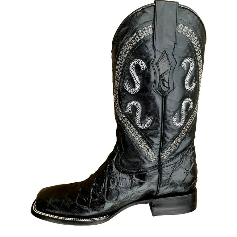  GadwallAR Kids' Leather Western Cowboy Square Toe