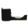 thumbnail image 3 of GadgetCom Camera Half Case Compatible with Sony Alpha ZV-E10 ZVE10 , Anti-Slip PU Leather Shell Protective Cover, 3 of 4