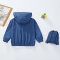 thumbnail image 6 of Curuila Child Girls Sun Jacket Long Sleeve Solid Color Hooded Zip Up Coat For Girls Summer Lightweight Comfortable Outerwear Size 6-7 Years, 6 of 6