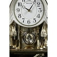 thumbnail image 3 of Rhythm Clocks "Joyful Crystal Pearl" Musical Mantel Clock, 3 of 8