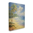 thumbnail image 4 of Stupell Industries Sunlit Shore Scenery Landscape Painting Gallery Wrapped Canvas Art Print Wall Art, 24 x 30, 4 of 8