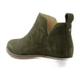 thumbnail image 3 of Hush Puppies Mazin Cayto Bootie Women's Boots Dark Olive Suede Size 6.5 M, 3 of 8