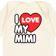 thumbnail image 4 of Inktastic I Love My Mimi Boys or Girls Long Sleeve Baby Bodysuit, 4 of 5