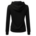thumbnail image 3 of Vedolay Long Sleeve Tops Women's Fall Fashion Sweatshirt Long Sleeve Pullover Casual Top,Black XL, 3 of 5