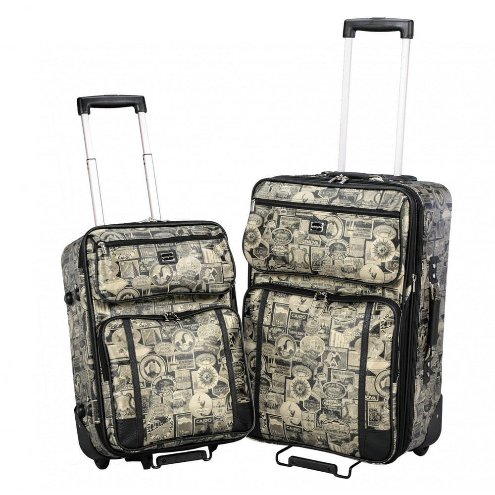 Sydney Love New Travel Print 2 Piece Luggage Set