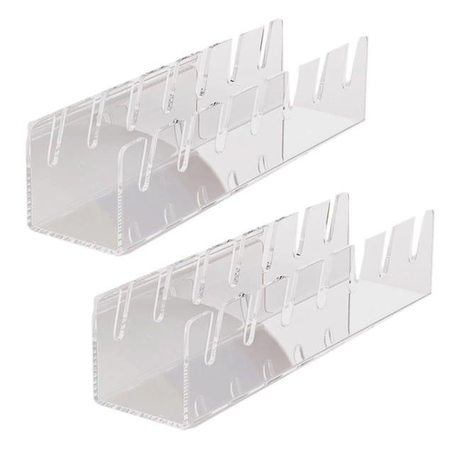 2 Soportes para Gorras de Béisbol, Organizadores de Almacenamiento de Sombreros Transparentes, Soporte de Acrílico para Sombreros para Entrada, Tienda