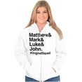 thumbnail image 4 of Matthew Mark Luke John Squad Zip Up Hoodie Men's Women's Brisco Brands X, 4 of 6