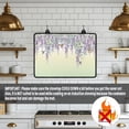 thumbnail image 4 of Renewold Ceramic Glass Stove Top Cover Stove Mat Stove Burner Cover Multipurpose Rubber Desk Saver Pad Washer Dryer Top Cover Range Cover for Counter Top, Hummingbird Wisteria Flower, 4 of 7