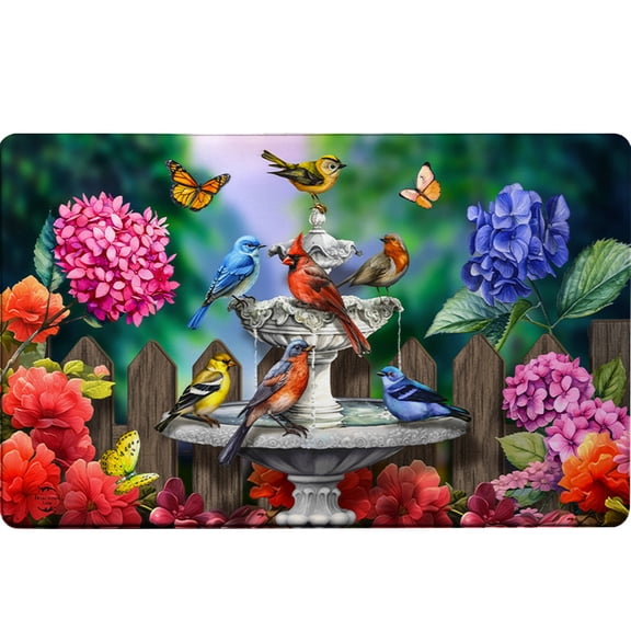 Briarwood Lane Spring Bath Birds Comfort Mat