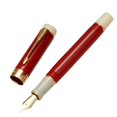 thumbnail image 2 of YeekTok Fountain Pen Arrow Clip, EF/F/M Bent Beautiful Pen, Red, 2 of 9