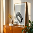thumbnail image 3 of flamingo bird - Photography Flamingo Black and White Wildlife Bird Minimalist Nature Animal Unframed Wall Art Print 20 x 30 inches, 3 of 60