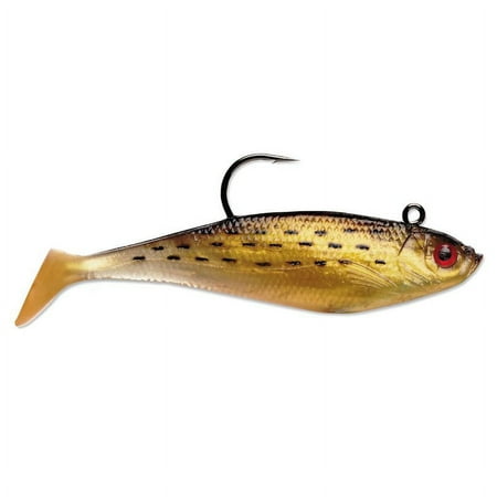 UPC: 0039984920691 | Storm WildEye Swim Shad 5 Fishing Lure 5/8oz Golden Mullet 3 pcs