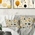 thumbnail image 3 of Designart "Minimalist Revival in Midcentury Modern" Midcentury Printed Throw Pillow, 3 of 5