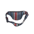 thumbnail image 2 of The Collection Royal Handmade Festival Cotton Polyester Waistpack Boho Hippie Waist Bag Hip Bum Running Belt Fanny Pack Travel Utility Belt (Multicolored-Eyes), 2 of 10