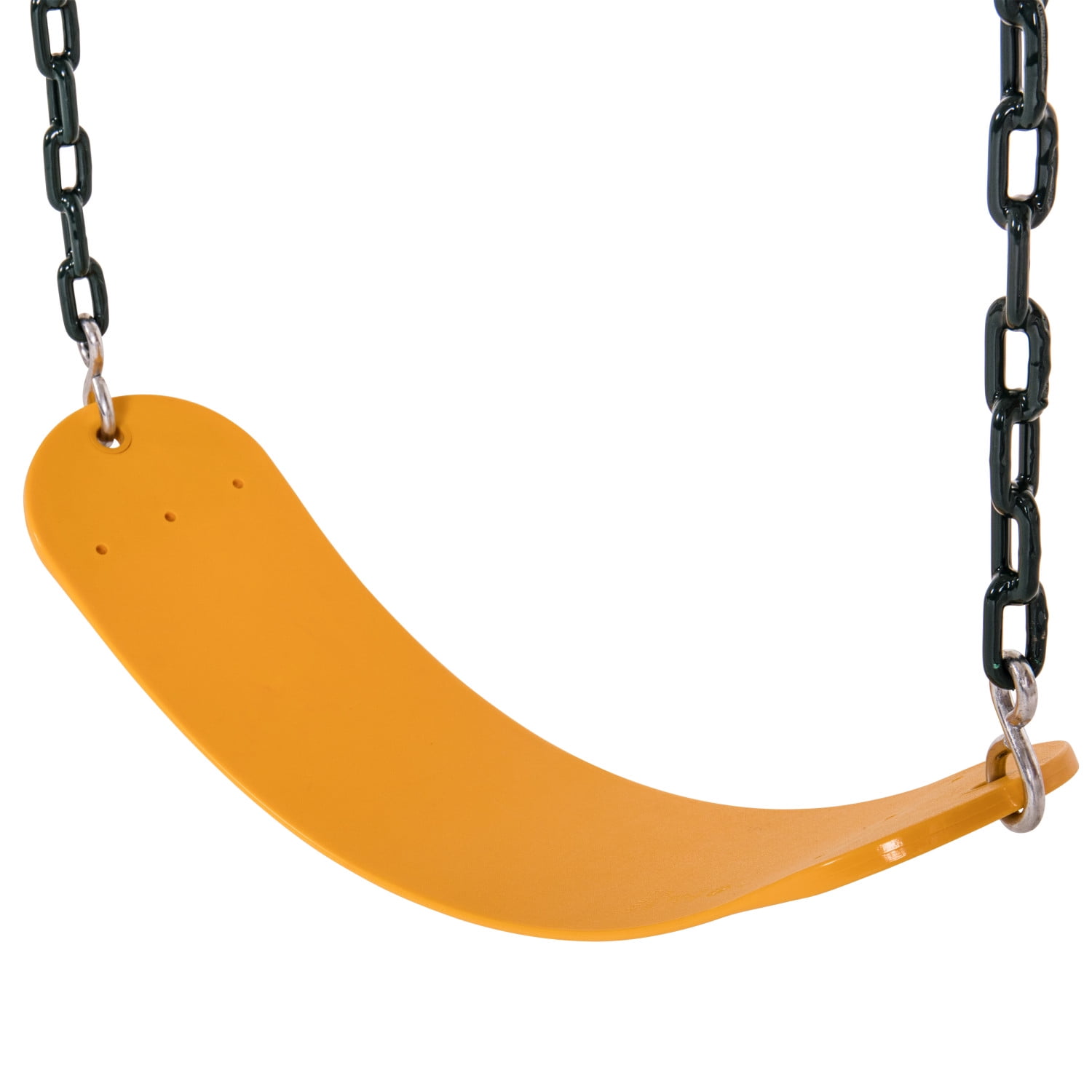 Jack and June Green Belt Playset Swing with 80” Chains Made