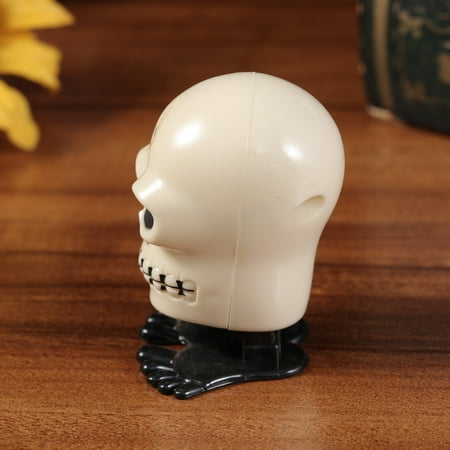 

3pcs Halloween Clockwork Toy Set Puzzle Funny Toy Props Spring Skull Doll