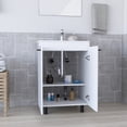 thumbnail image 3 of White Floor Cabinet | High - Quality Resin Sink | Bathroom Vanity Setup, 3 of 3