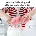 thumbnail image 4 of Zeceouar Hair Towel Wrap for Women Quick Dry Soft Absorbent 10 X 26 Inches Hair Wrap Towels With Double Button Frizz Hair Turbans for Curly Long Thick Hair, 4 of 8