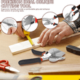 thumbnail image 2 of Angle Miter Shears Cutter Tool,Handheld High Carbon Steel Trunking Shears,Trim Cutter Hand Tool for Cutting Molding Trim, 2 of 6