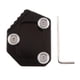 thumbnail image 4 of Soporte De Montaje Lateral Para Motocicleta CNC Soporte De licencia Para / X 2014 2015 Negro DYNWAVEMX Placa de extensión de pata de cabra, 4 of 7