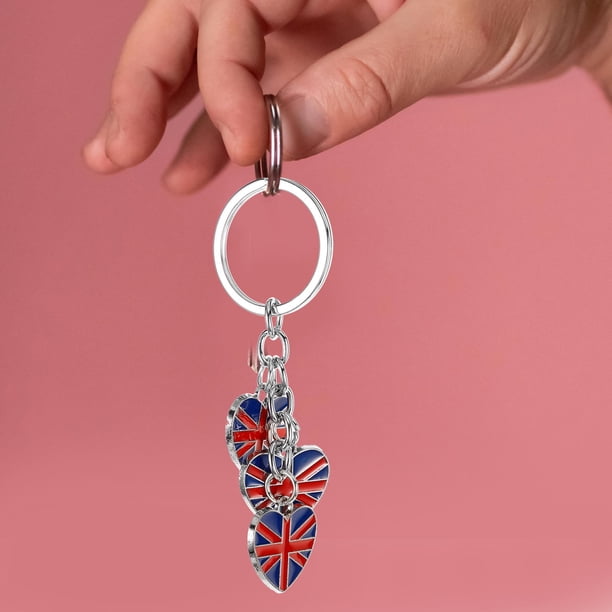 YSNOOWE Colgante Para Llavero Con Emblema Multicolor Ideal Para Y Regalo