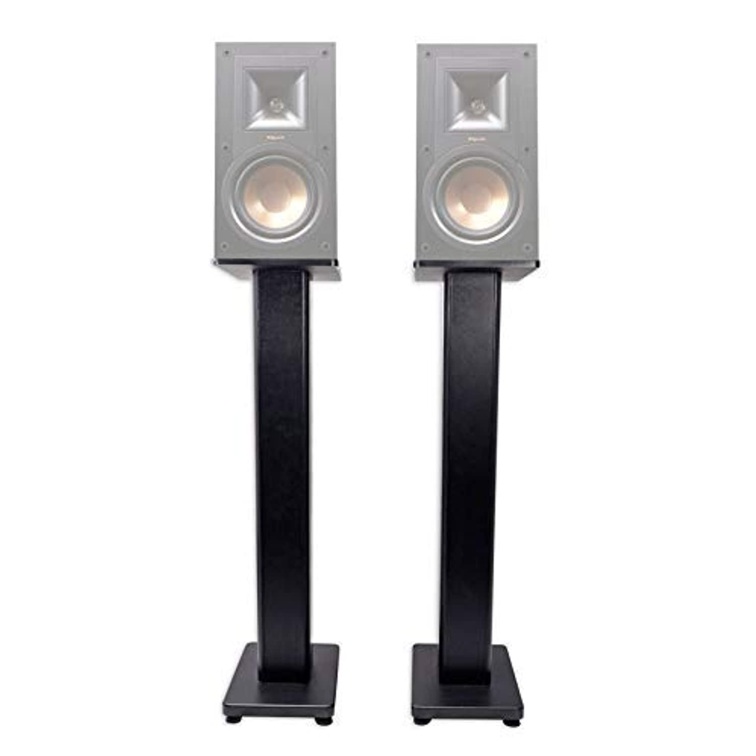 Pair 28" Bookshelf Speaker Stands for Klipsch R15PM Bookshelf Speakers