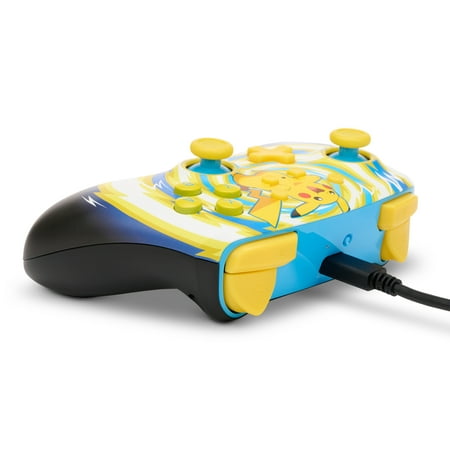 PowerA Enhanced Wireless Controller for Nintendo Switch - Pokémon: Pikachu Vortex