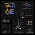 thumbnail image 2 of Tarjeta WiFi 6E Intel AX210 AXE5400 PCIe TP-Link Archer TXE72E, 2 of 6