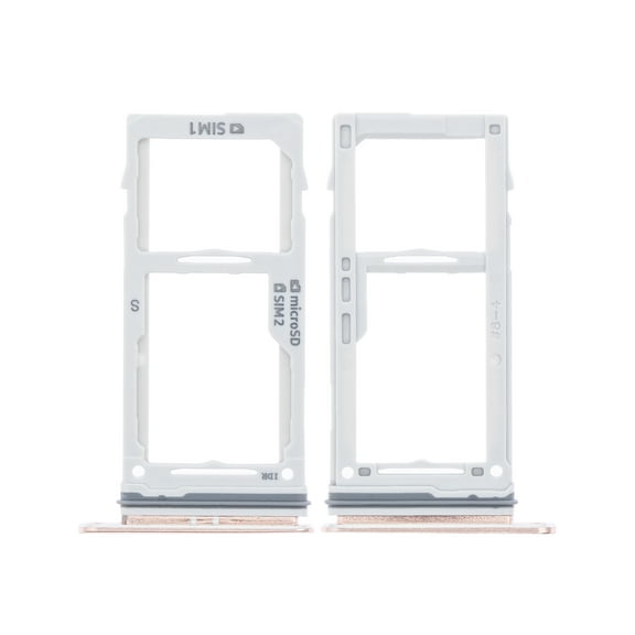 Replacement Dual Sim Drawer Compatible For Samsung Galaxy S9 / S9 Plus (Sunrise Gold)