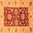 thumbnail image 1 of Ahgly Company Indoor Square Oriental Orange Traditional Area Rugs, 6' Square, 1 of 4