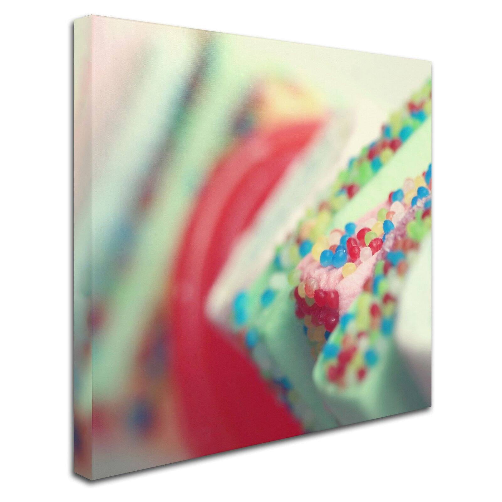 Trademark Fine Art "Party Flavours" Canvas Art by Beata Czyzowska Young