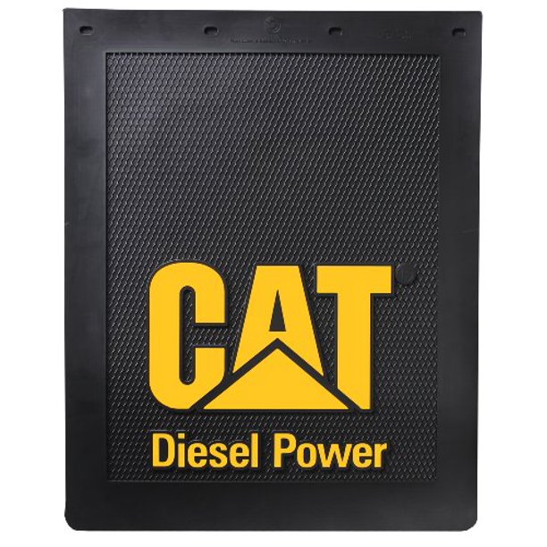Caterpillar CAT Diesel Power 24" x 30" Semi Truck Mud Flaps/Splash