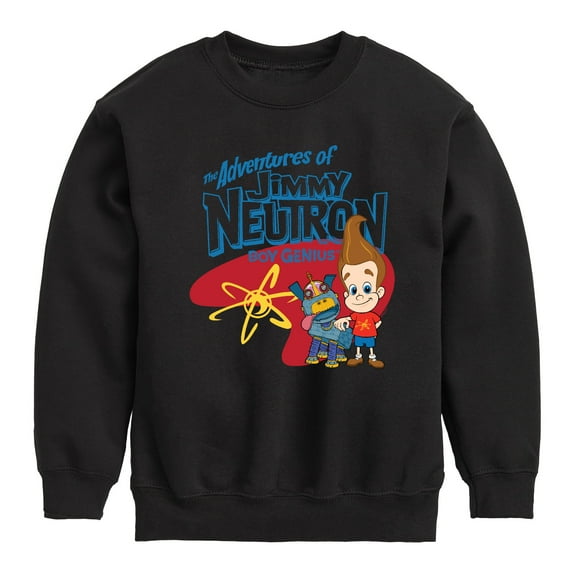 Jimmy Neutron - Adventures of Jimmy Neutron - Toddler And Youth Crewneck Fleece Sweatshirt