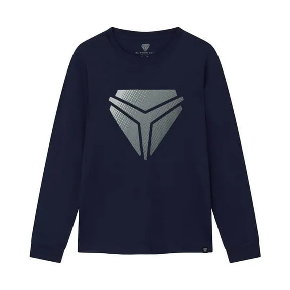 Slingshot Unisex Long Sleeve Crew T-Shirt, Navy | 2864875