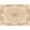 thumbnail image 1 of Ahgly Company Indoor Rectangle Patterned Peru Brown Area Rugs, 5' x 7', 1 of 6