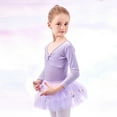 thumbnail image 5 of Agkizg Long Sleeve Leotards for Girls Gymnastics Kids Toddler Tumbling Outfits, Sizes 2-13 Years, 5 of 5
