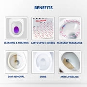 Harpic 150 gm - Lavender, Flushmatic In-Cistern Toilet Cleaner Blocks | Toilet Flush Cleaner Balls