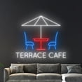 thumbnail image 4 of Handmadetneonsign Terrace Cafe Neon Sign, Terrace Coffee Wall Art Decor, Drinking Store Wall Decor, 4 of 5
