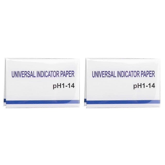 2 Set 160 Strips 1-14 PH Litmus Paper Ph Test Strips Water Cosmetics Soil PH Test Paper Strips with